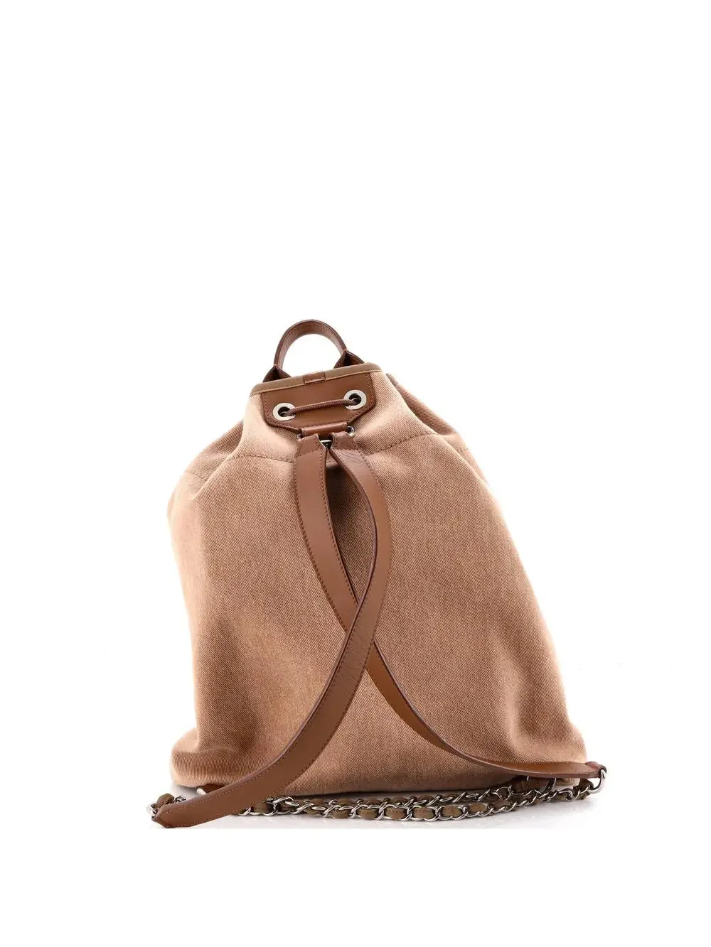 Chanel Deauville Backpack Canvas With #255387C28B